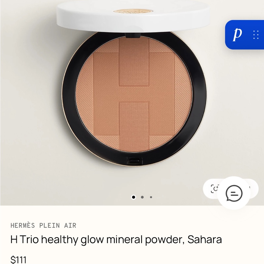 NIB Hermes H Trio Healthy Glow Mineral Powder - in 03 Sahara